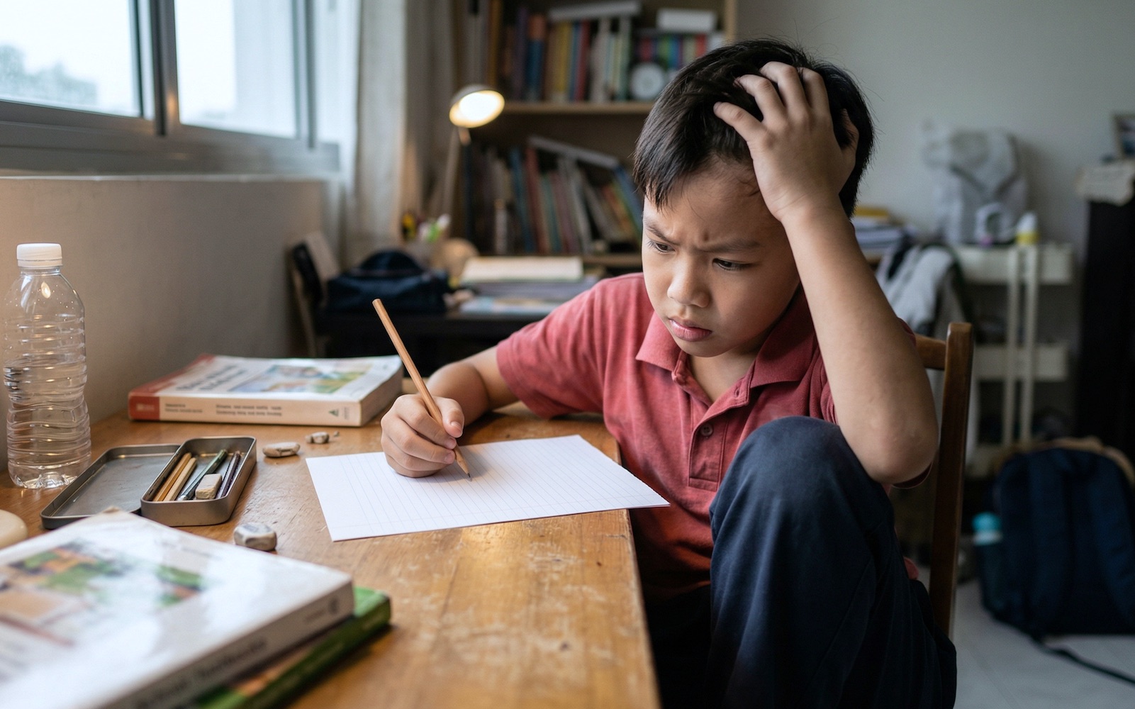 The Creative Writing Block: Helping a Child Who "Shuts Down" During English Composition Writing