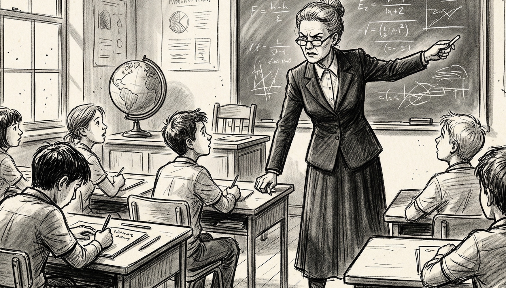 When The School Bell Sounds Like An Alarm: Helping Your Child With A Fierce Teacher