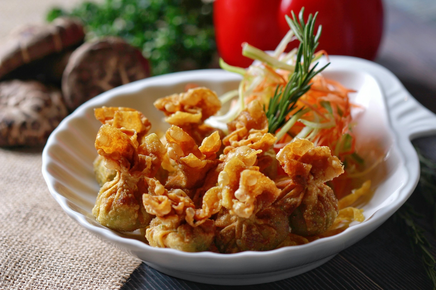 Deep-Fried Wantons Fried Wantons