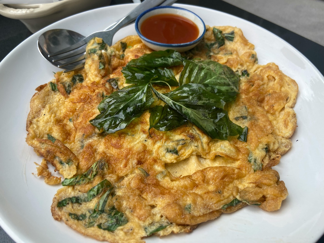 Oyster Omelette Oyster Omelette