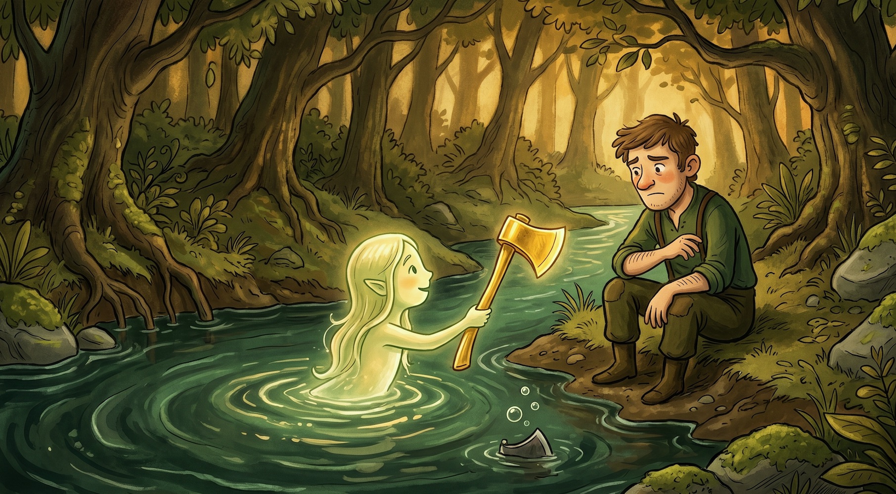 The Honest Woodcutter: The Value of Integrity