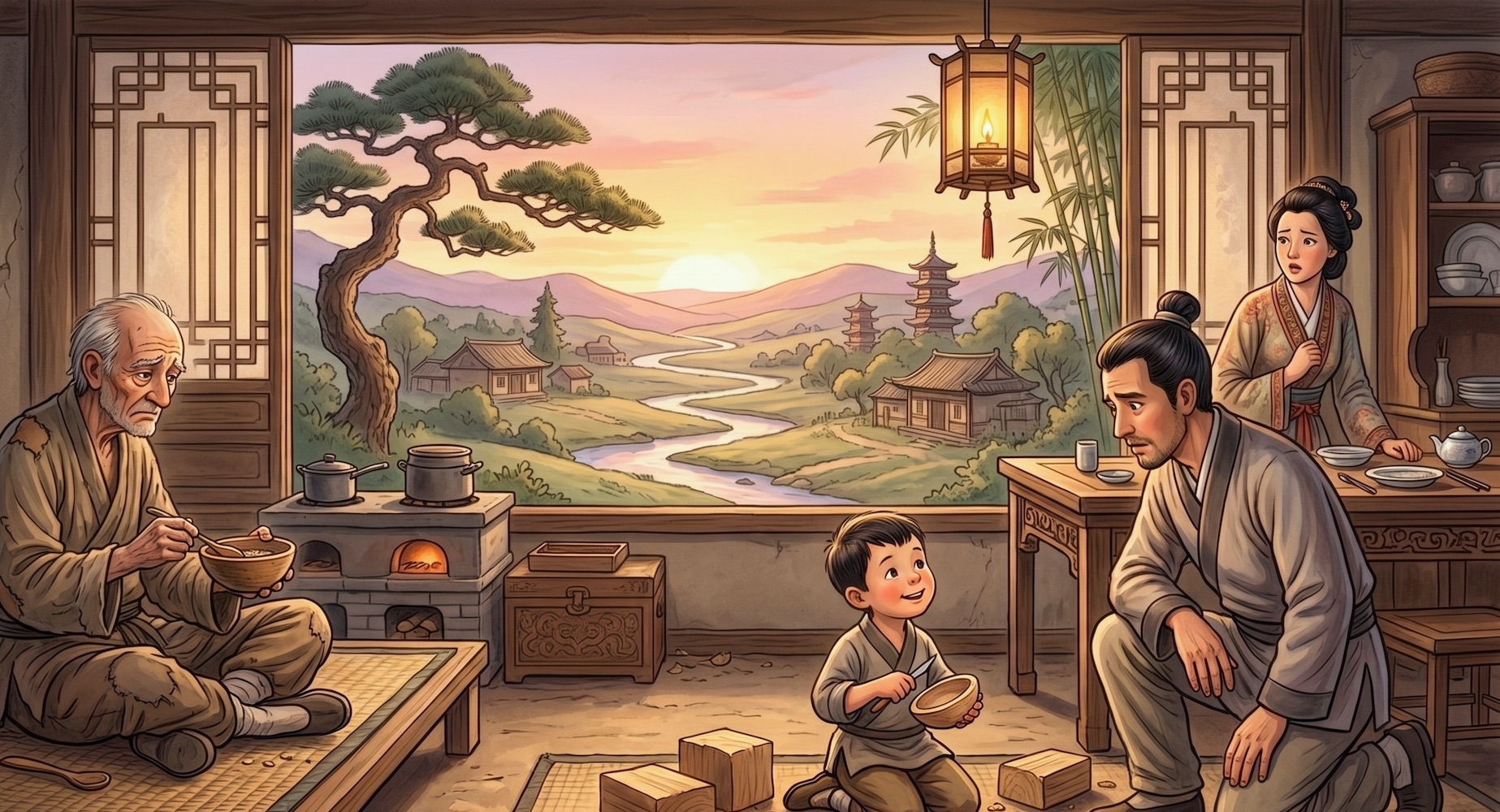The Wooden Bowl: The Intergenerational Mirror of Parental Respect