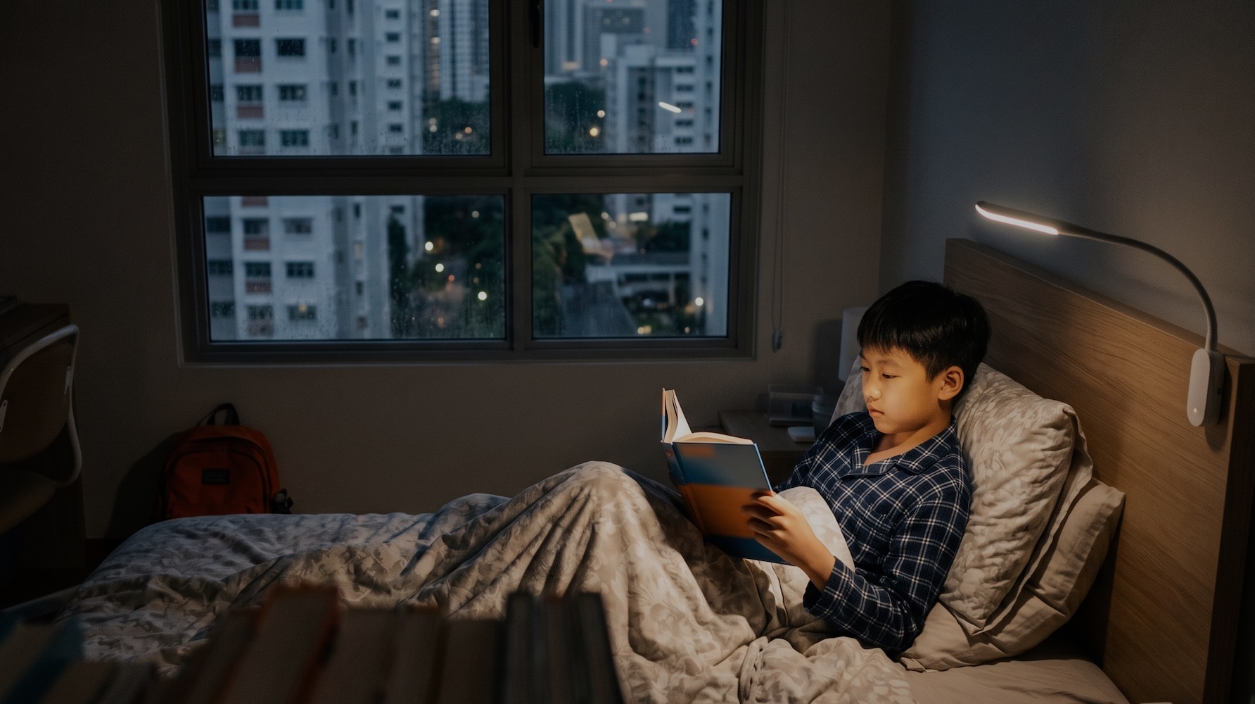Build a habit that establishes clear physical boundaries for the device, preventing the phone from invading sleep and study time.