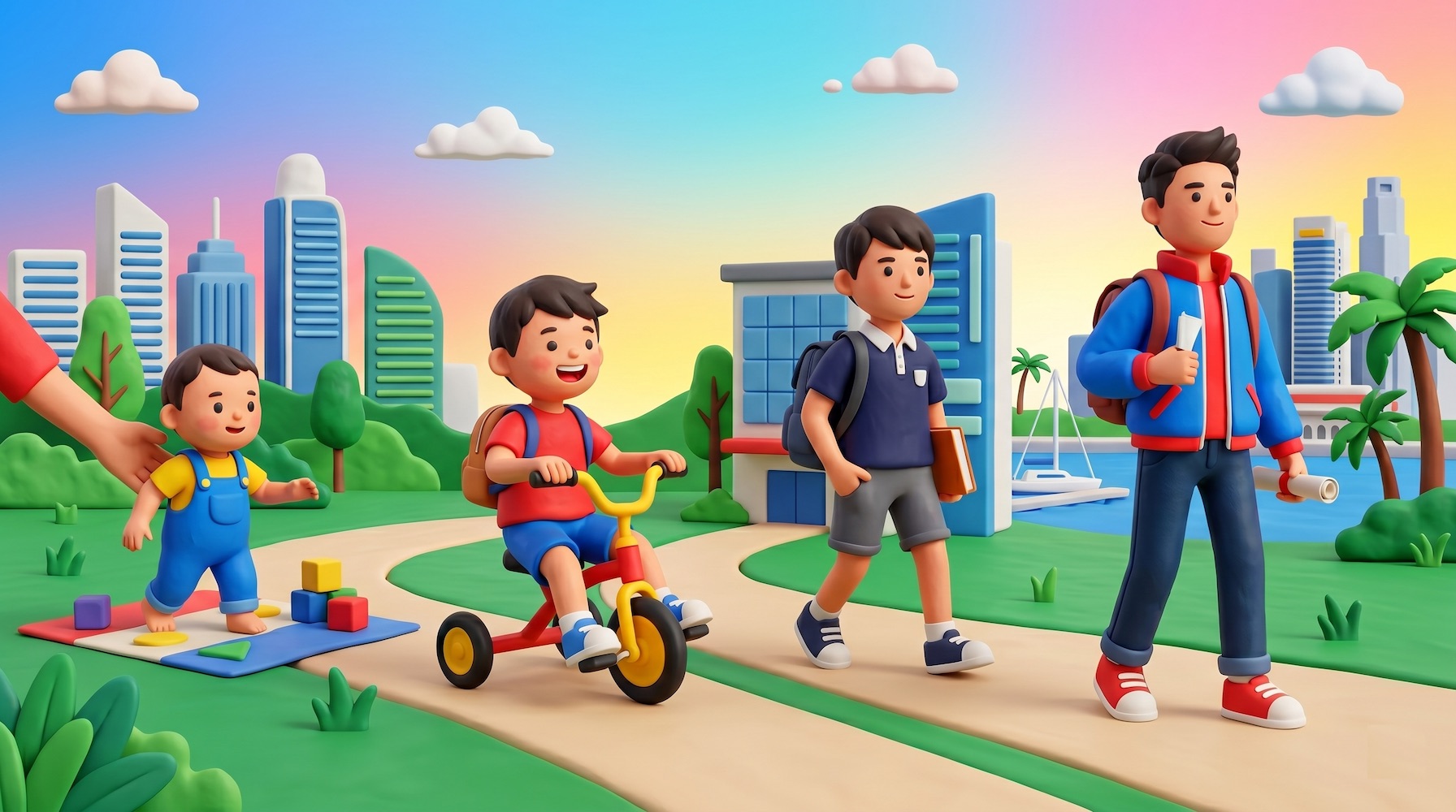 The Growth Guide: From Toddlerhood to Young Adulthood