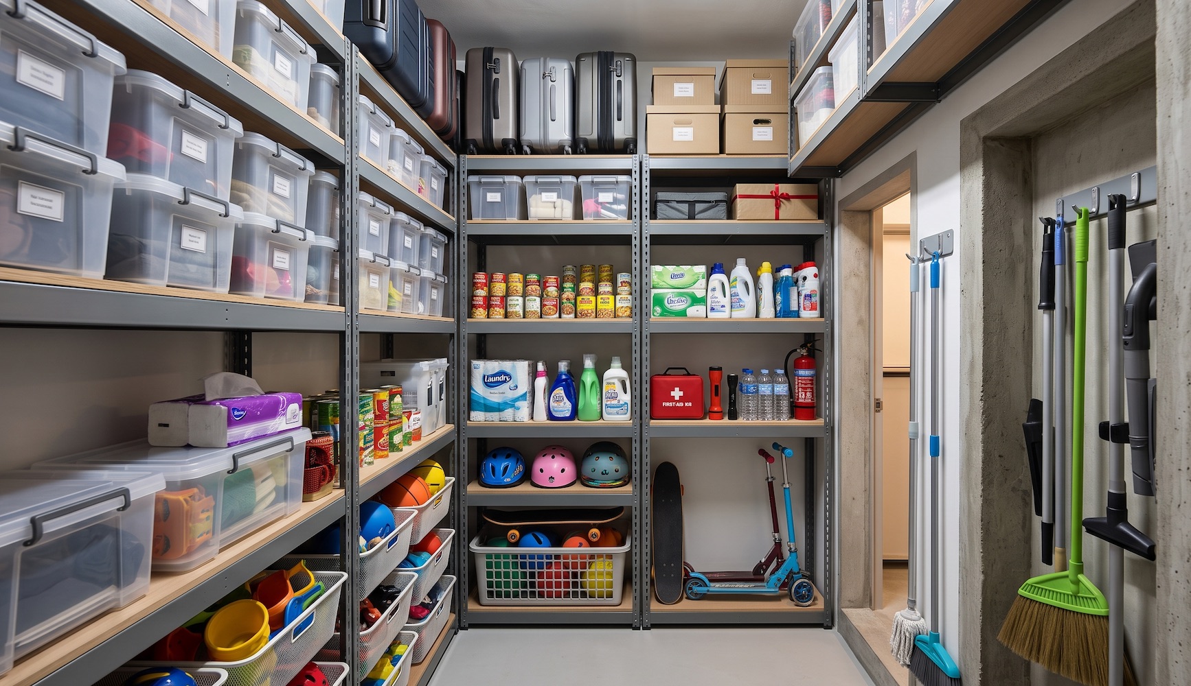Simple and Practical Steps to Organise Your Family Store Room